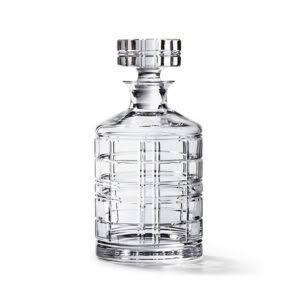 HUDSON PLAID DECANTER