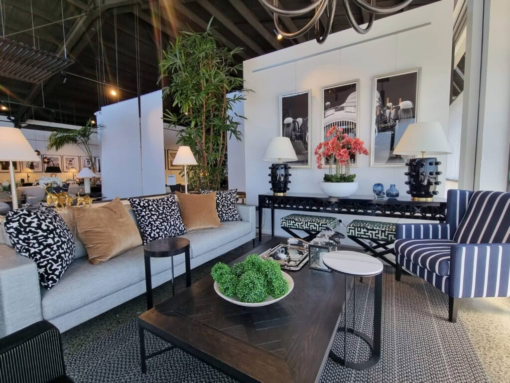 Stylish interior design of a modern living room