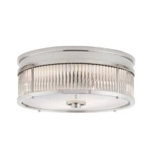 Allen Small Round Flush Mount - Nickel