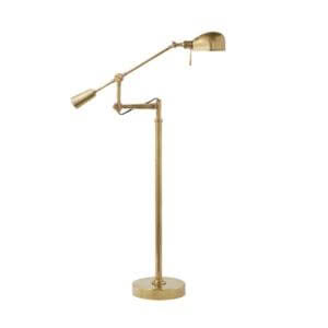 RL '67 Boom Arm Floor Lamp - Brass