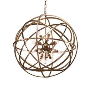 Nest Pendant - Burnished Brass / Medium