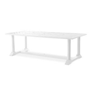 Bell Rive Dining Table - White