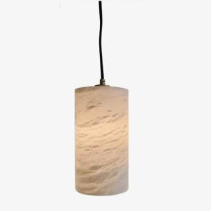 PISA PENDANT MEDIUM - 120mm dia. x 240mm H - ALABASTER