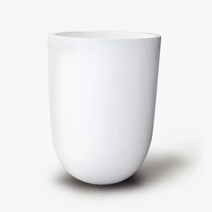 SANTORINI PLANTER - MEDIUM 55cm dia x 75cm H - IVORY