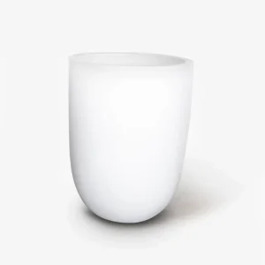 SANTORINI PLANTER - SMALL 45cm dia x 60cm H - IVORY