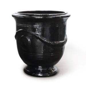 FRENCH PLANTER - LARGE col. BLACK