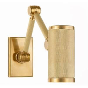 Barrett Mini Double-Arm Bed Light - Brass