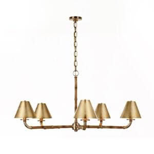 Dalfern Large Chandelier - Brass