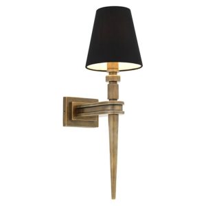 WATERLOO SINGLE WALL LAMP - Vintage Brass