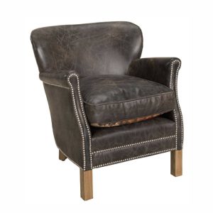 PROFESSOR ARMCHAIR - FUDGE LEATHER