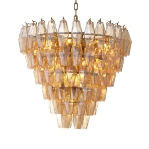 Benini Chandelier - Small - antique brass