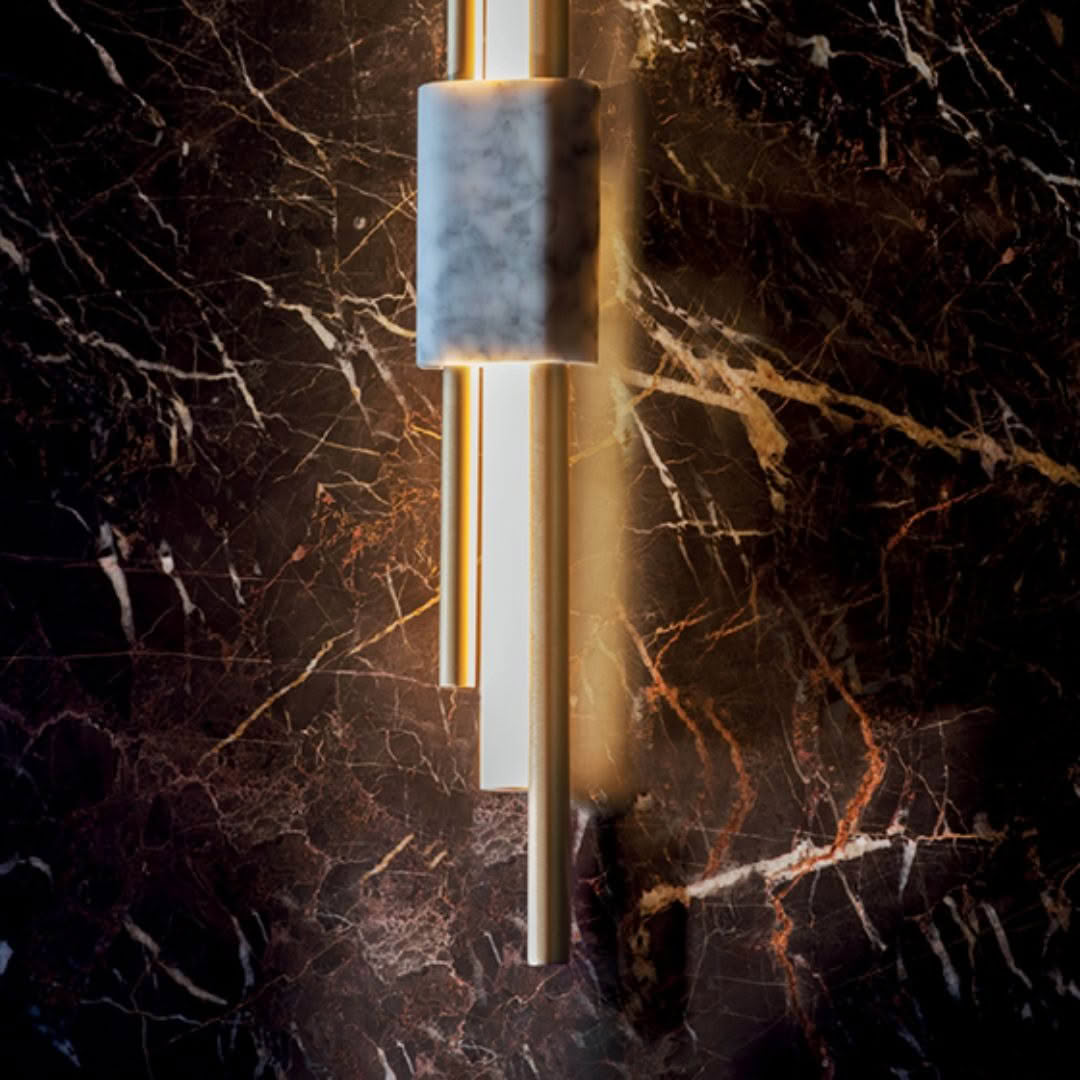 Bert-Frank-Tanto-Wall-Light-Large-Carrara-Marble-Insitu-closeup