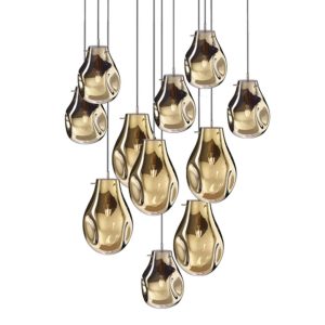 soap chandelier | 11 pcs - Gold