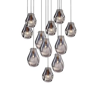 soap chandelier | 11 pcs - Silver