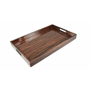 BREAKFAST TRAY - MACASSAR EBONY