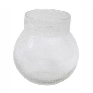 BREB VASE - CLEAR BUBBLES - 30cm H x 30cm Dia