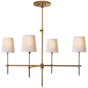 Bryant Large Chandelier Antique Brass