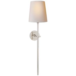 Bryant Large Tail Sconce Polished Nickel