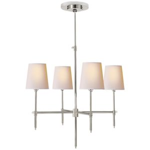 Bryant Small Chandelier Polished Nickel