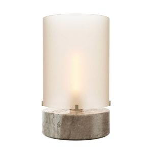 CILINDER 23 - TRAVERTINE - FROSTED GLASS