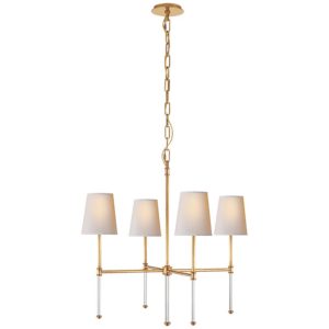 Camille Small Chandelier Antique Brass