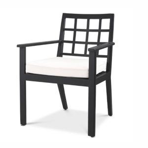 Cap-Ferrat Dining Chair - Black