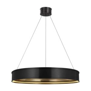 Connery 30" Ring Chandelier in Bronze