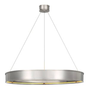 Connery 40" Ring Chandelier - Nickel