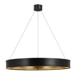 Connery 40" Ring Chandelier - Bronze