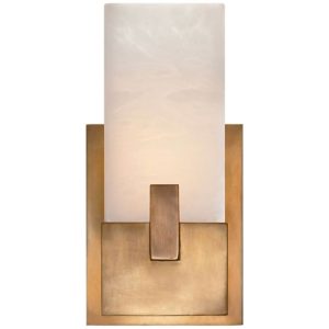 Covet Short Clip Bath Sconce Brass