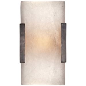 Covet Wide Clip Bath Sconce Bronze