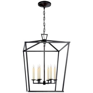 Darlana Large Lantern Aged Iron
