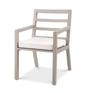 DELTA OUTDOOR DINING CHAIR col. SAND