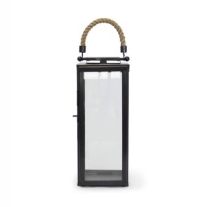 DERBY LANTERN MARINE GRADE - ANTIQUE BLACK - TALL