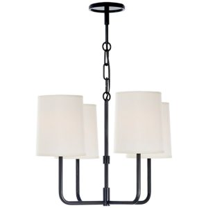 Go Lightly Small Chandelier Charcoal