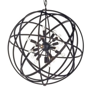 NEST PENDANT - LARGE 110CM DIA - ROUILLE