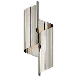 Iva Medium Wrapped Sconce Polished Nickel