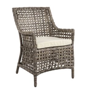 MALAGA DINING CHAIR - CLASSIC GREY - OUTDOOR