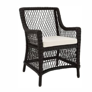 MARBELLA DINING CHAIR - BLACK TWIST