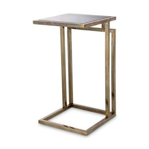 MARCUS SIDE TABLE - brass