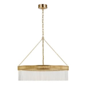 MENIL LARGE CHANDELIER - BRASS