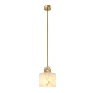 ETRUSCAN PENDANT ROUND - LIGHT BRASS FINISH