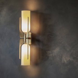 Pennon Wall Light Brass