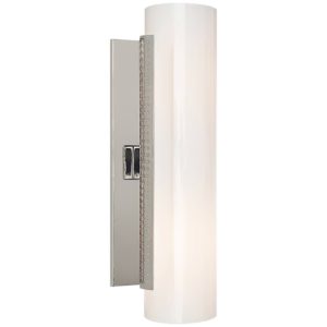 Precision Cylinder Sconce Polished Nickel
