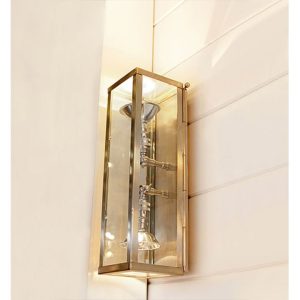VITRINE UP & DOWN MARRON - OUTDOOR LANTERN