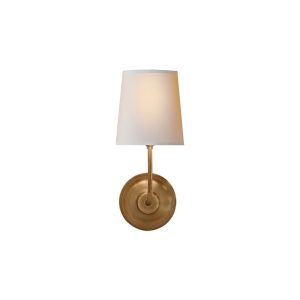 Vendome Single Sconce Brass