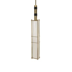 Arbor Pendant / Brass and Matte Black