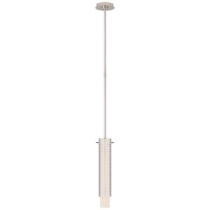 Precision Small Cylinder Pendant Polished Nickel