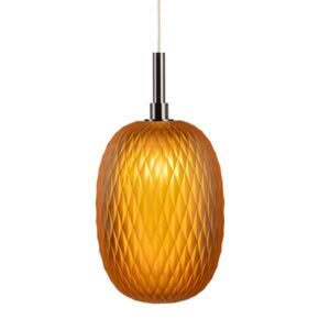 metamorphosis Pendant / LARGE / amber / anthracite