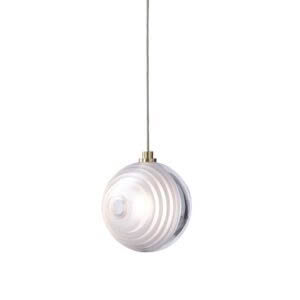 Dark & bright star Pendant / SMALL / white